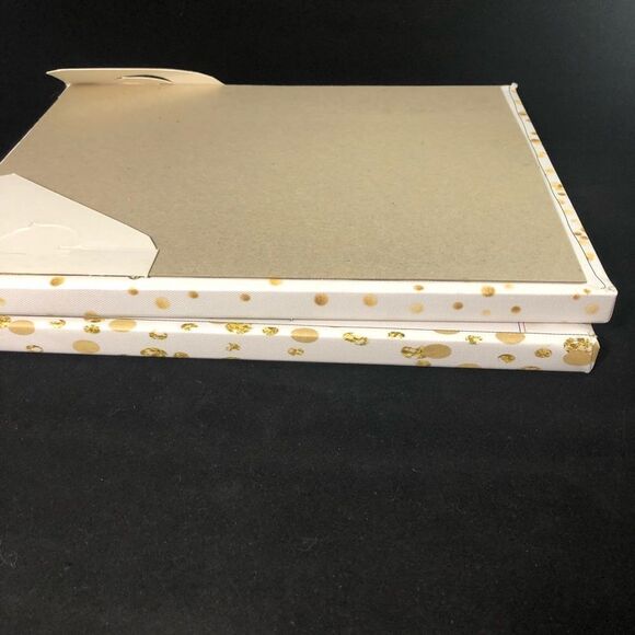 Two Canvas 11" x 14" Gold Wedding Decor Signs - Picture 7 of 8